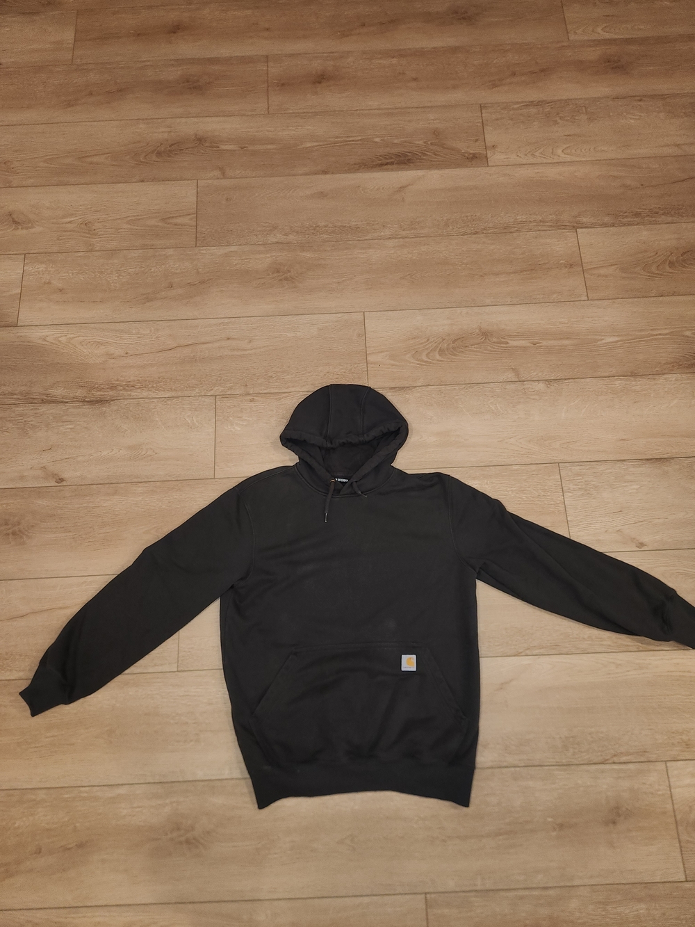 Carhartt Gray Rain Defender Hoodie Men's Size Medium Good Condition With Pocket
